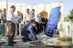 تجدید میثاق جهادگران جهاددانشگاهی اصفهان با شهدا