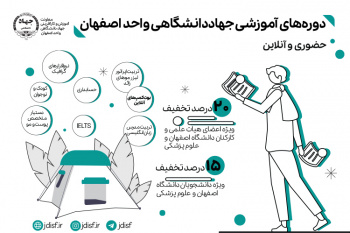 آغاز ثبتنام بوت کمپ تابستانه جهاددانشگاهی واحد اصفهان